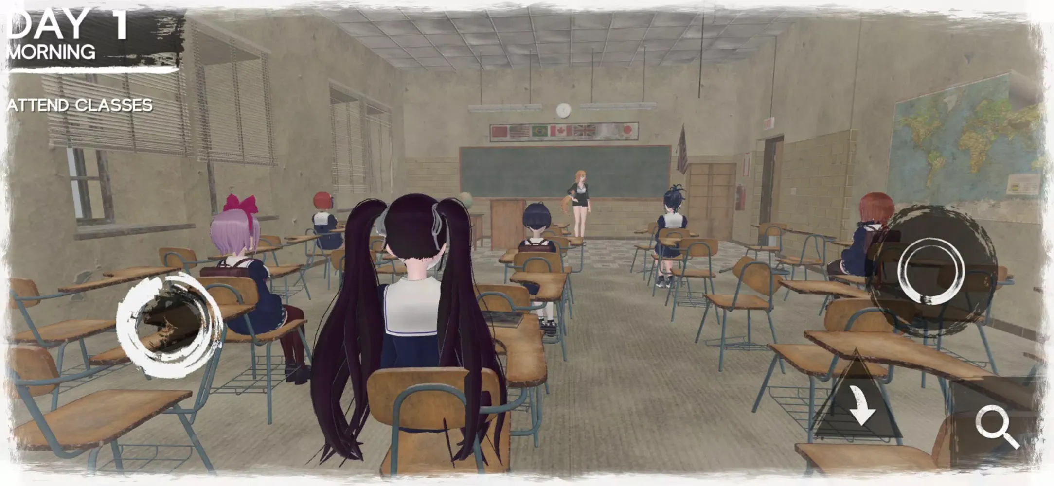 Screenshot di Scary School Simulator 3