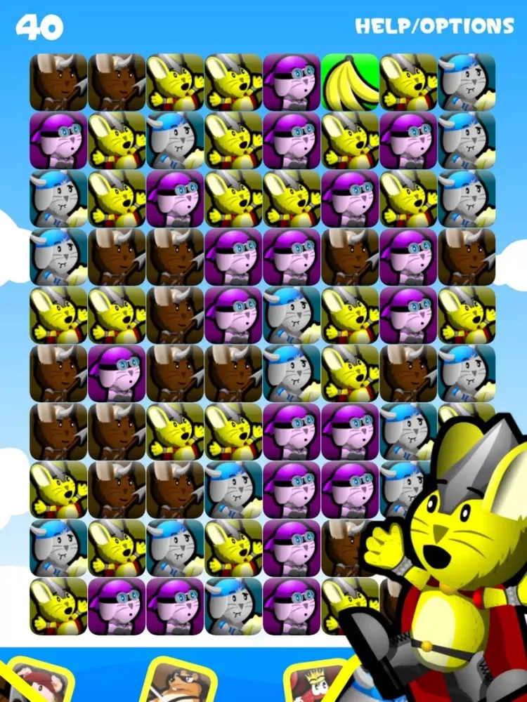 Capturas de tela do Bunny Blocks iPad 