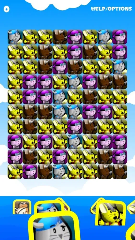 Capturas de tela do Bunny Blocks
