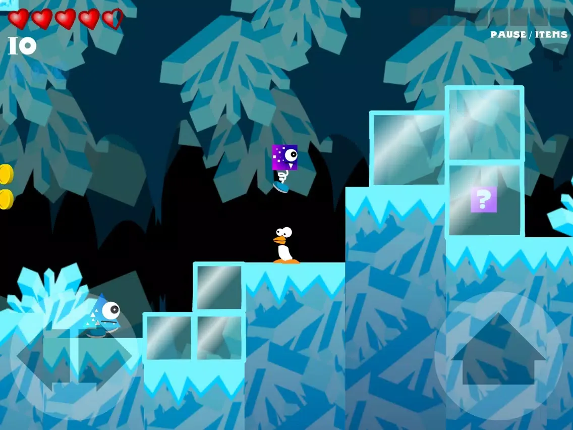 Jobin The Penguin iPad  スクリーンショット