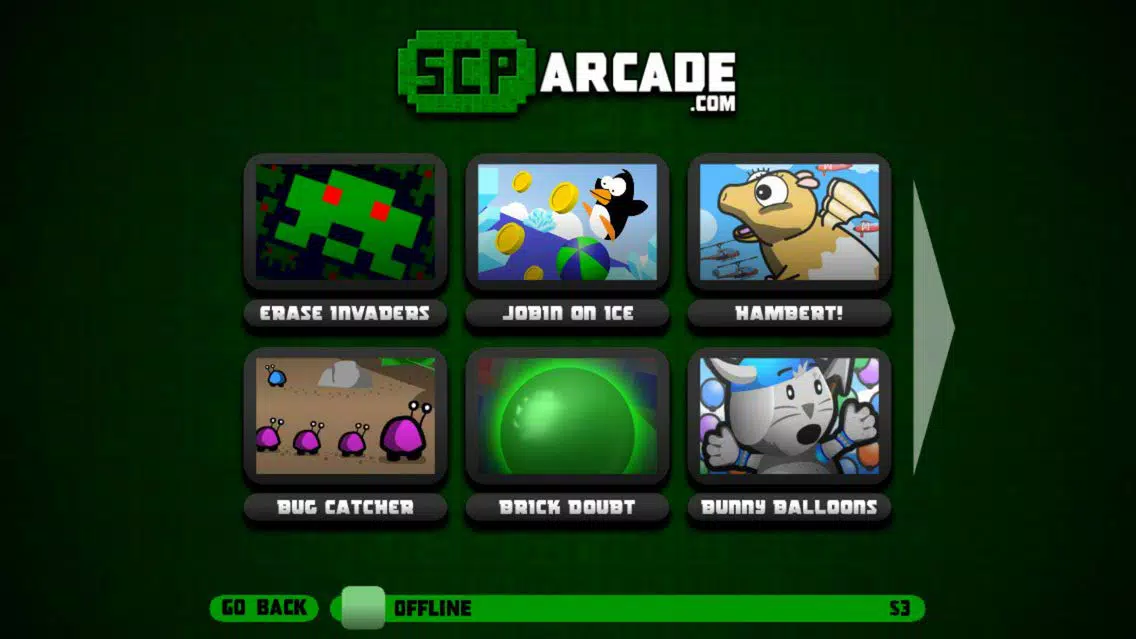 SCP Arcade 스크린샷