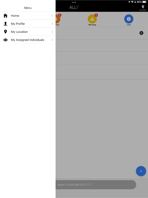 SCRAM Ally iPad  Screenshots