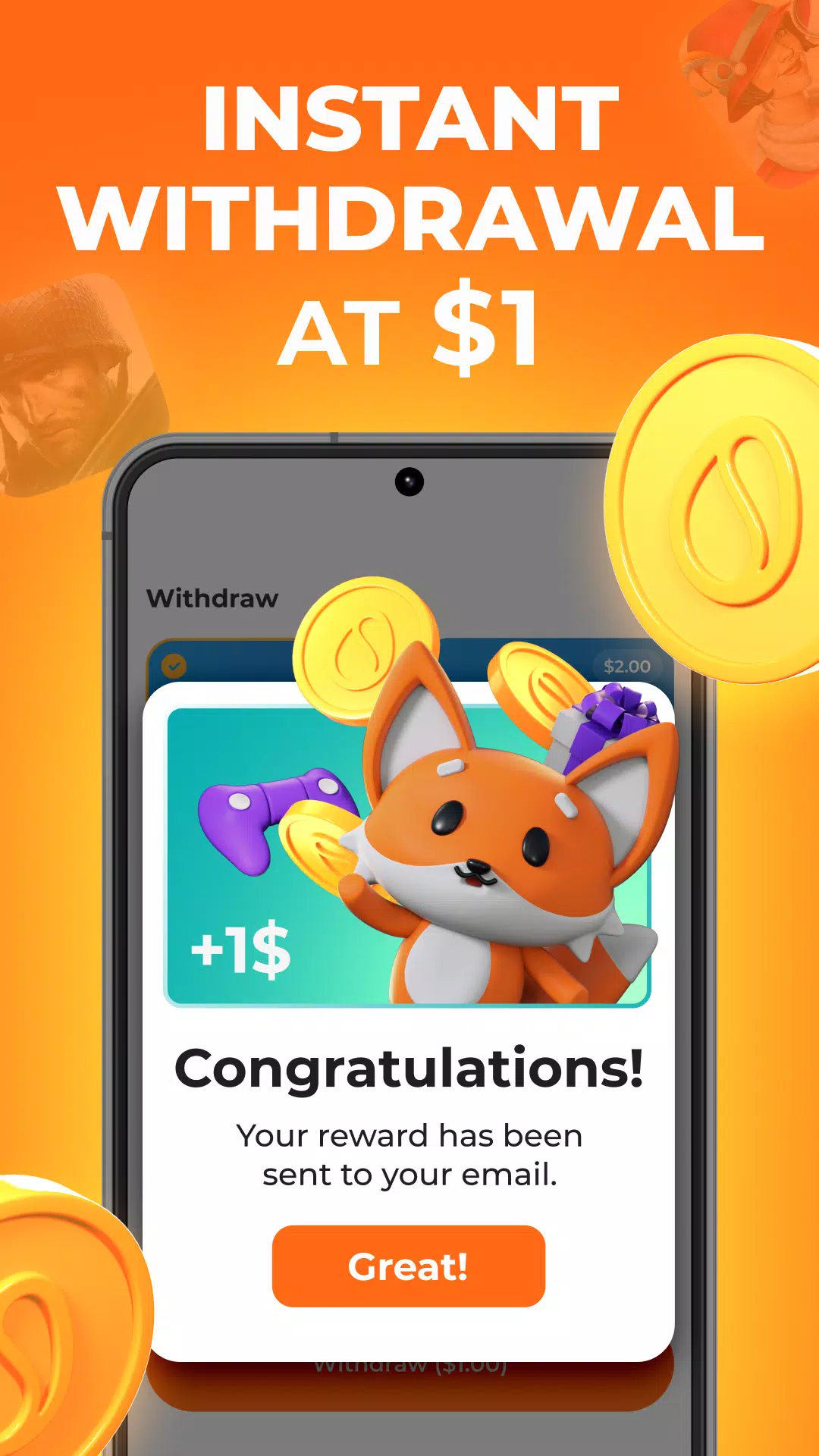 Play & Earn Rewards - Scramblyscreenshot dell'app1