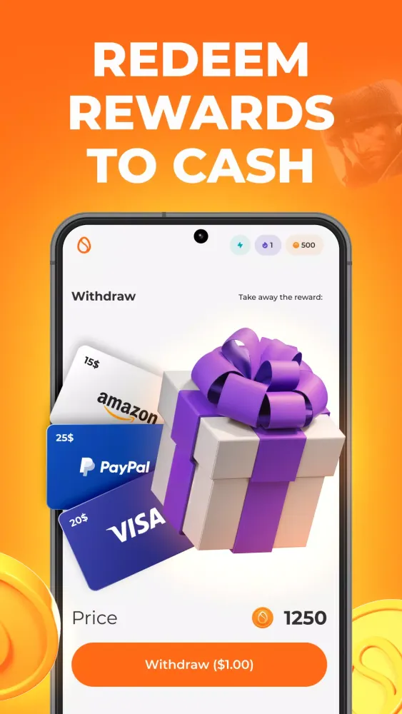 Capturas de pantalla de Play & Earn Rewards - Scrambly