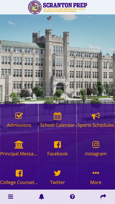 Capturas de tela do Scranton Preparatory School