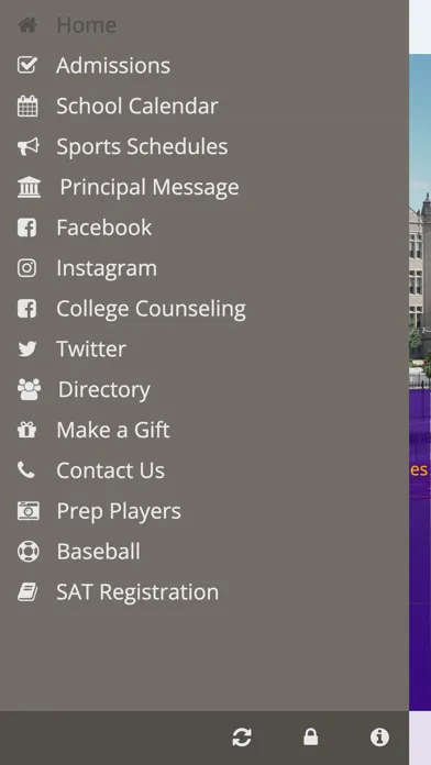 Capturas de tela do Scranton Preparatory School