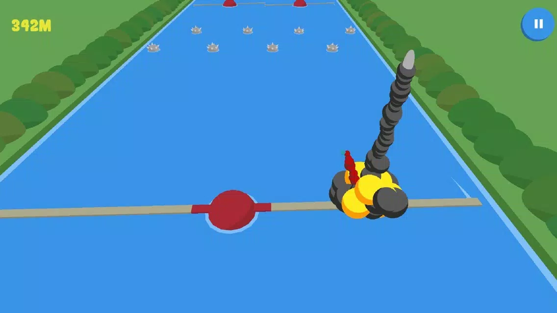 Capturas de tela do Kayak Attack