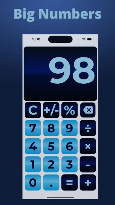 Big Finger Calculator سکرین شاٹس