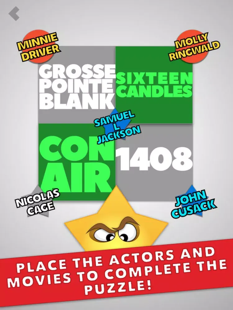 Brain Gems: Movies iPad  Screenshots