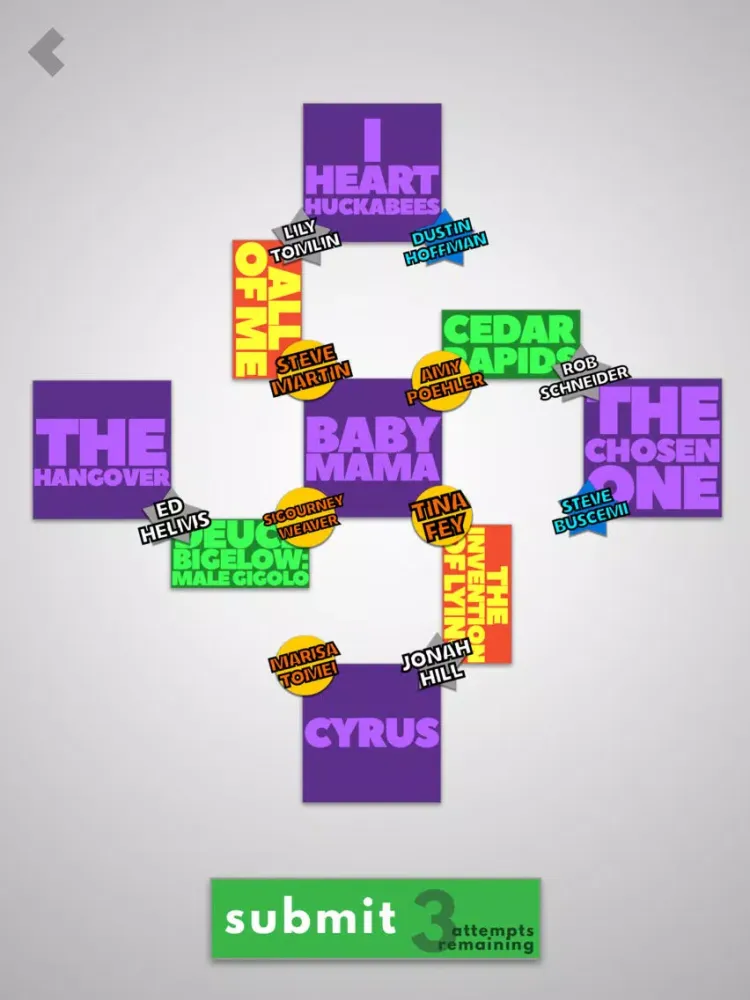 Brain Gems: Movies iPad  Screenshots