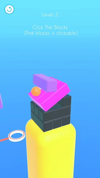 Tangkapan skrin Ball Fall Rush 3D