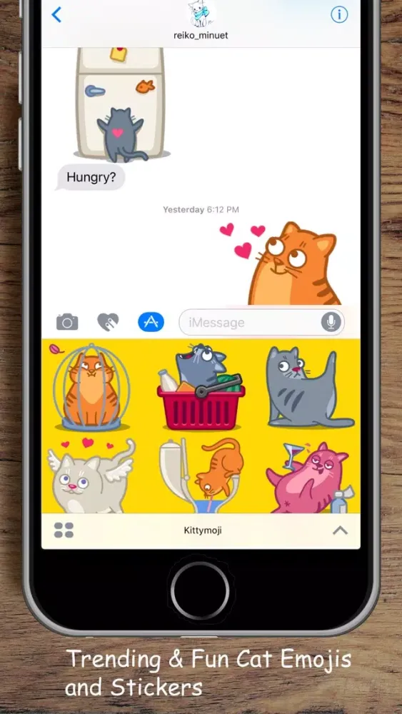 Kittymoji - Trending & Fun Cat Emojis and Stickers应用截图