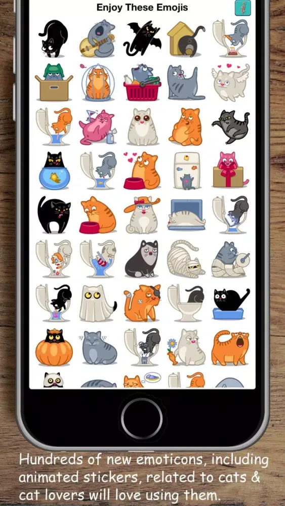 Kittymoji - Trending & Fun Cat Emojis and Stickers应用截图