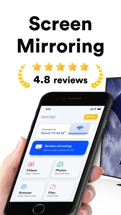 Tangkapan layar Screen Mirroring: Miracast TV