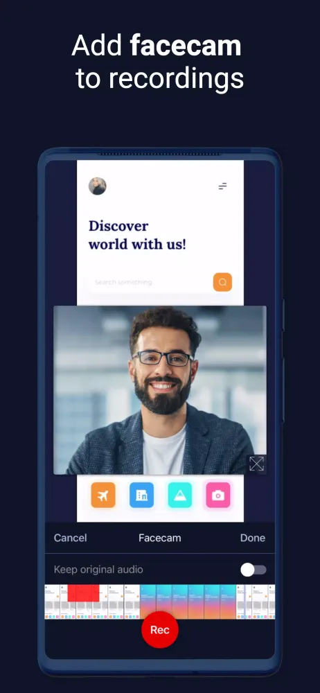 Screen Recorder • Video Editor Screenshots