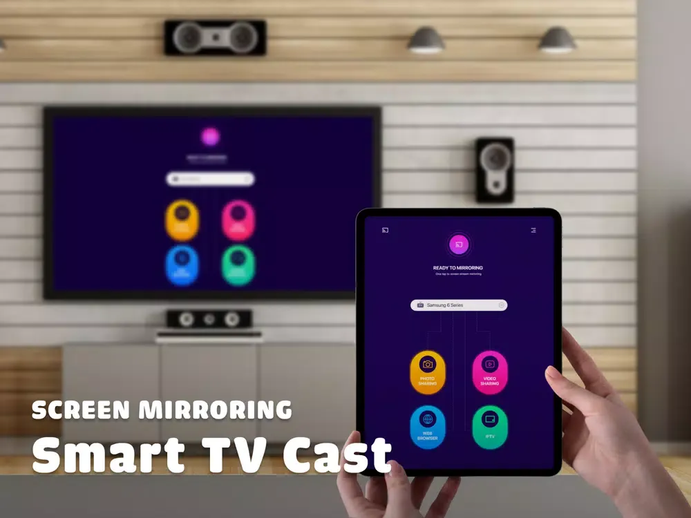 Screen Mirroring A-Z TV Cast iPad 應用截圖