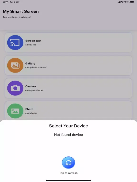 Screen Mirroring: TV Shareplay iPad  スクリーンショット