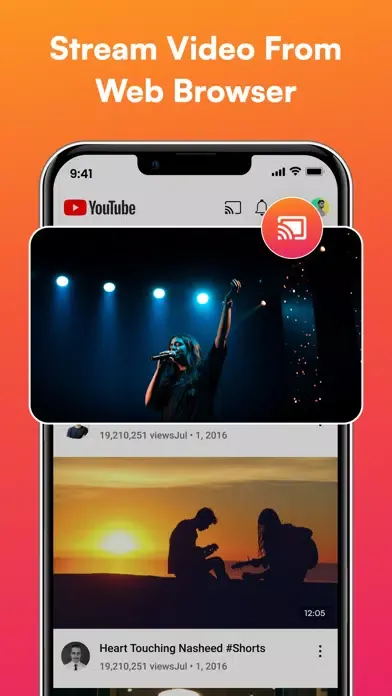 تصاویر Cast to TV: Screen Mirroring