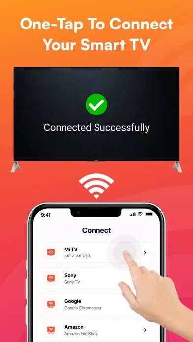 تصاویر Cast to TV: Screen Mirroring