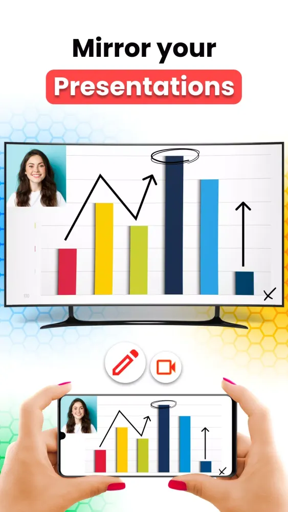 Captures d'écran de Screen Mirroring