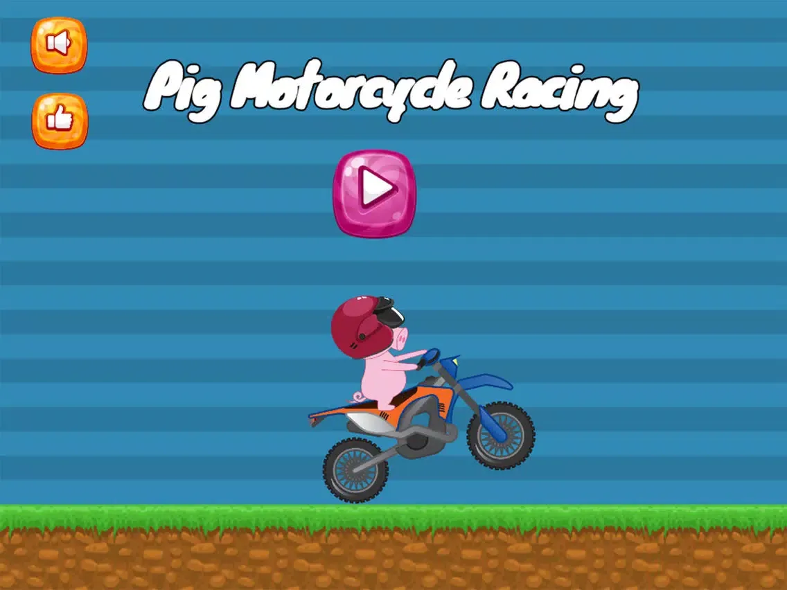 Pig Motorcycle Racing iPad  Ekran Görüntüleri