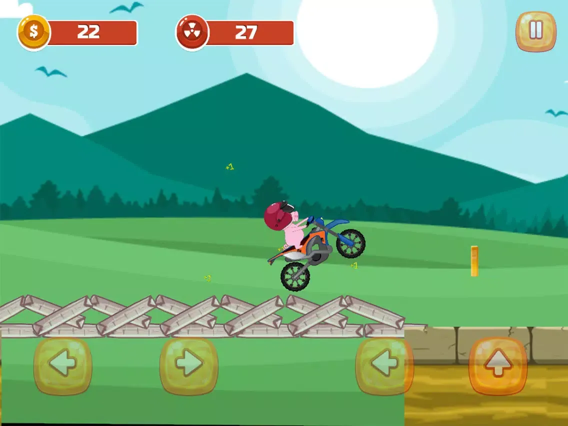 Pig Motorcycle Racing iPad  Ekran Görüntüleri