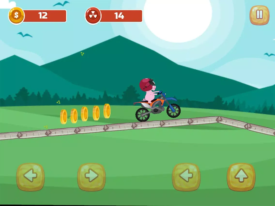 Pig Motorcycle Racing iPad  Ekran Görüntüleri