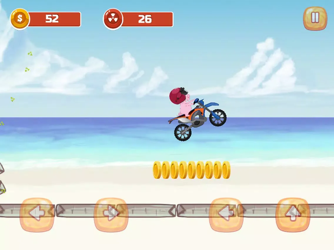 Pig Motorcycle Racing iPad  Ekran Görüntüleri