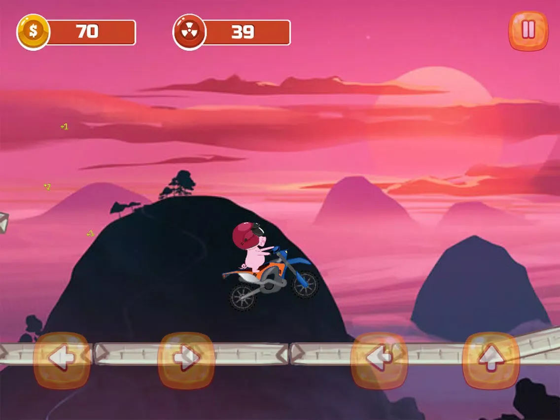Pig Motorcycle Racing iPad  Ekran Görüntüleri
