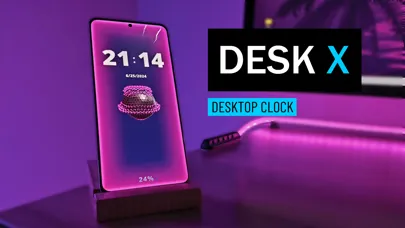 DeskX: flip & digital clock应用截图