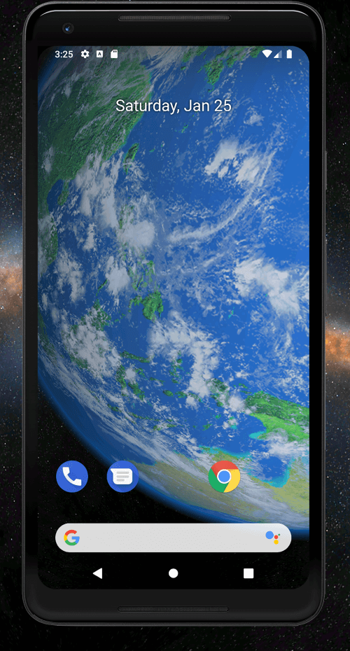 Earth 3D Live Wallpaper-screenshot-1