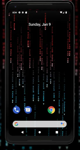 Capturas de tela do Matrix Live Wallpaper