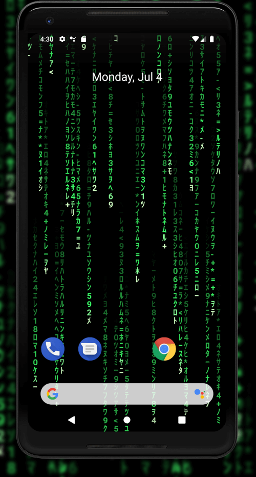 Matrix Live Wallpaper-screenshot-1