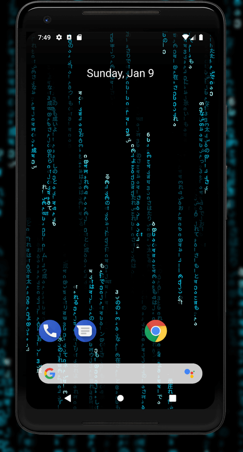 Matrix Live Wallpaper-screenshot-2