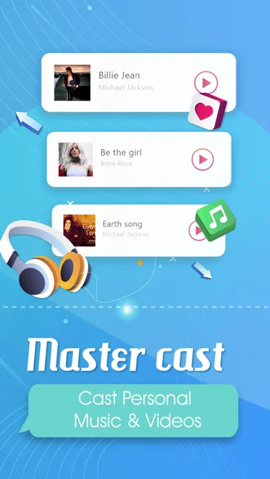 Castto: TV Cast, Screen Share Screenshots