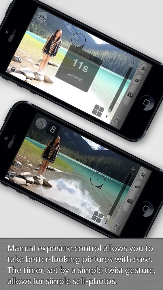 Capturas de tela do CameraSharp - Anti Shake, Burst, Time Lapse, Self Timer Camera