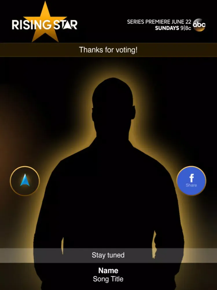 Capturas de pantalla de Rising Star ABC iPad 