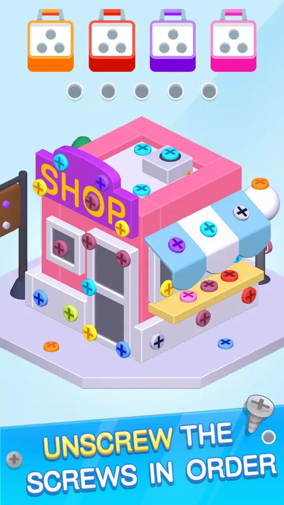 Screw Away: 3D Pin Puzzle Screenshots