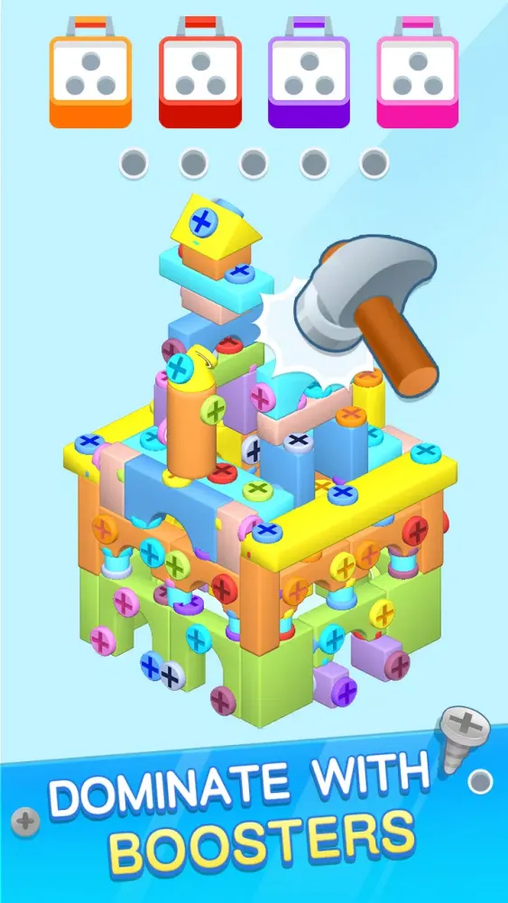 Screw Away: 3D Pin Puzzle Screenshots