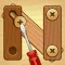 Screw and Nuts: Wood Puzzle