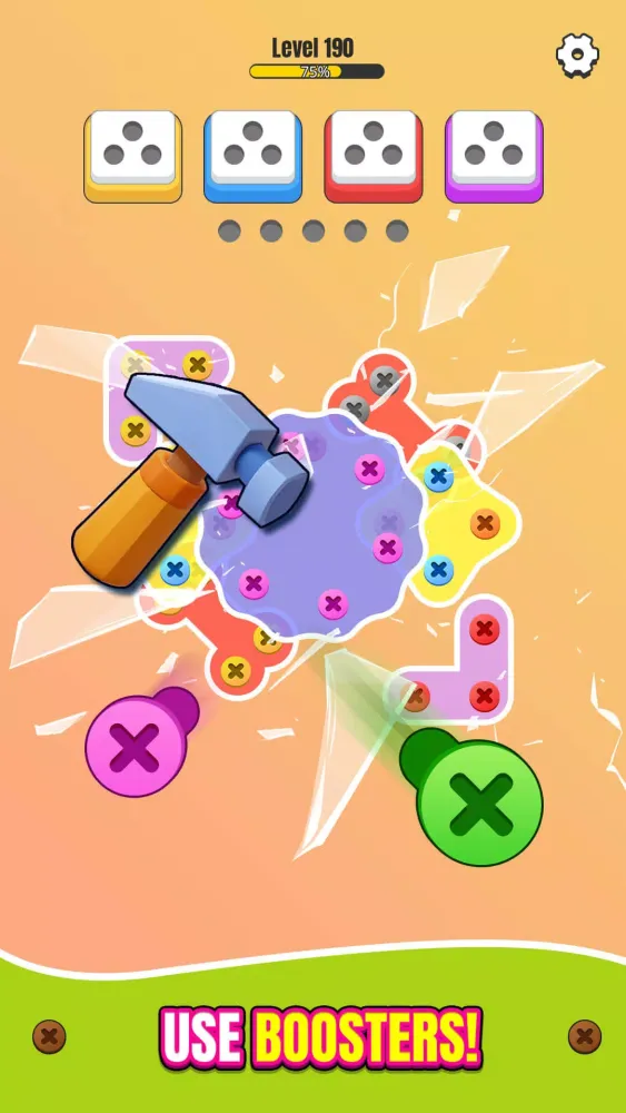 Christmas Screw: Nuts Master Ekran Görüntüleri