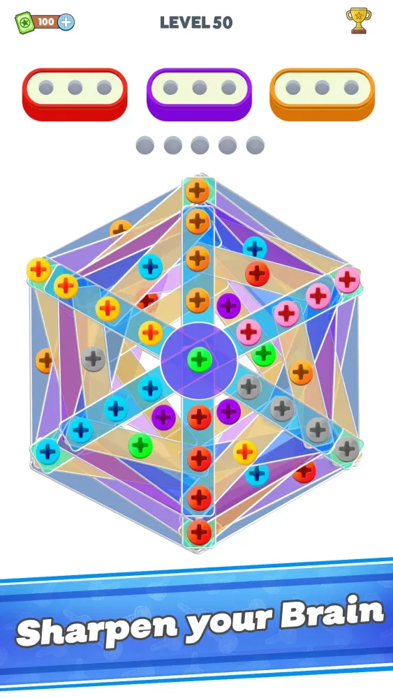 Screw Sort Color Pin Puzzle應用截圖