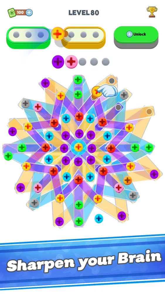 Screw Sort Color Pin Puzzle應用截圖