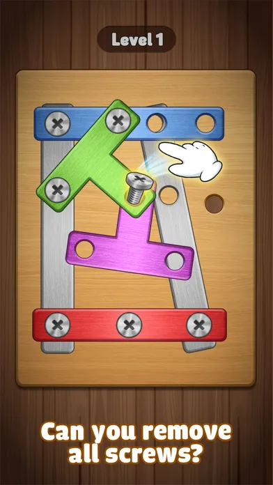 Screw Challenge: Nuts & Bolts應用截圖