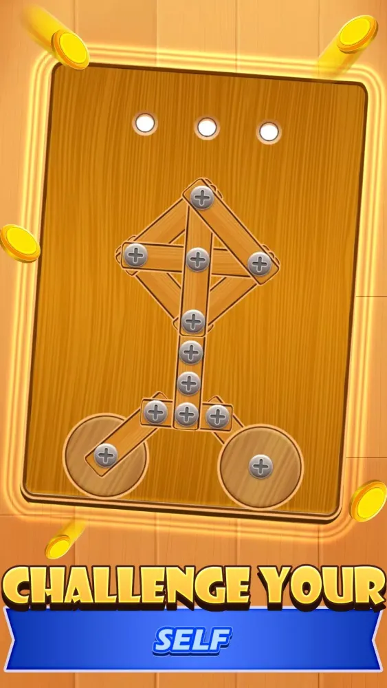 Capturas de tela do Screw Nuts & Bolt Puzzle