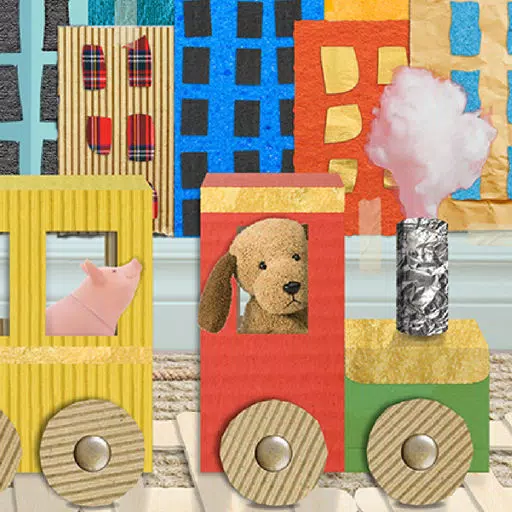 Scribbaloo Train - art and craft train app for toddlers