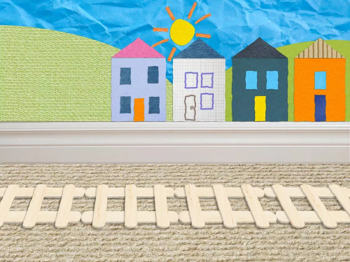 Screenshot di Scribbaloo Train - art and craft train app for toddlers iPad 