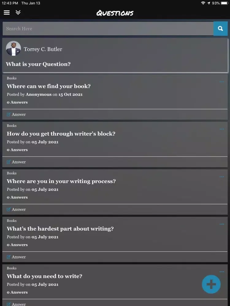 Screenshot di Scribble. iPad