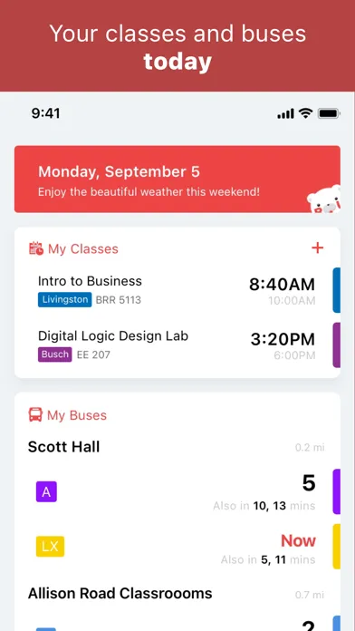 Rutgers RUMobile স্ক্রিনশট