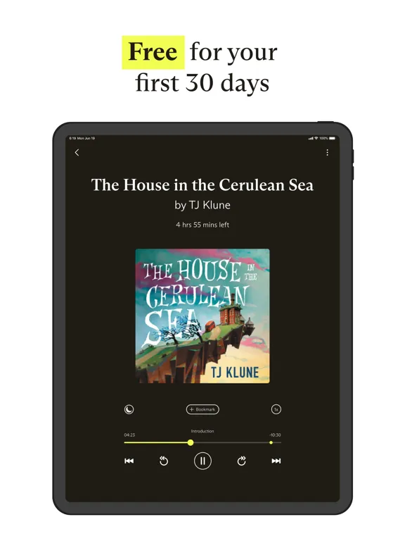 Tangkapan layar Everand: Ebooks and audiobooks iPad